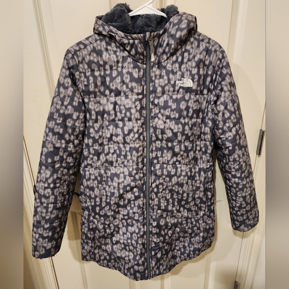 Girls reversible North Face Coat